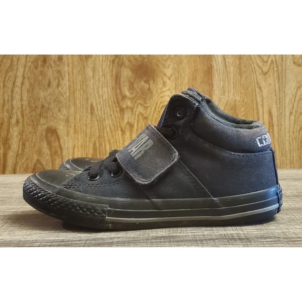 Converse All Star Mid Sneakers‎ Youth Size 1 Black